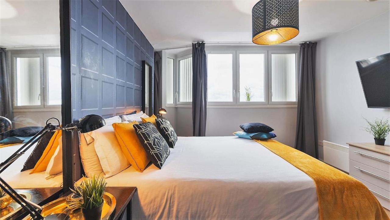Luxury 9Ine Broad Street Apartments, Beautiful City View, Public Parking, Birmingham Zewnętrze zdjęcie